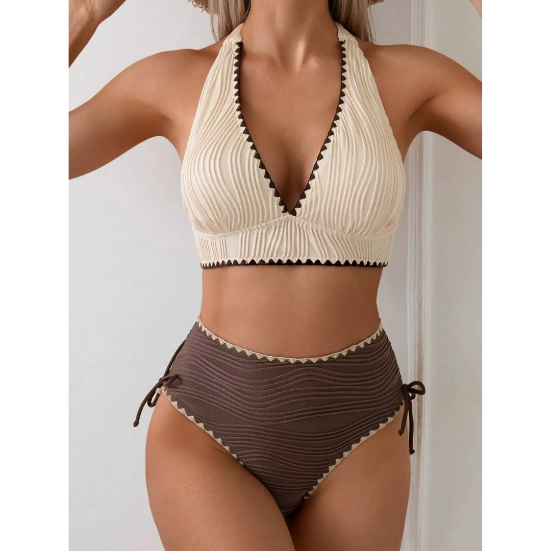 Femke | Boho Bikinis su Aukštu Liemeniu
