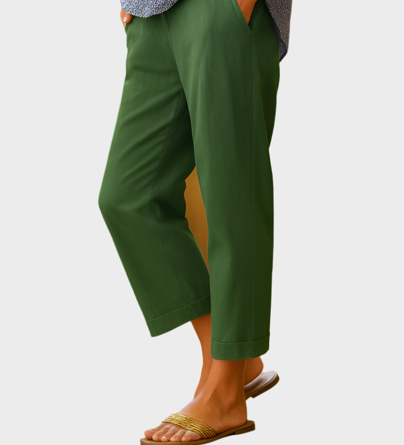 Lininės ir Medvilninės Vasaros Kelnės