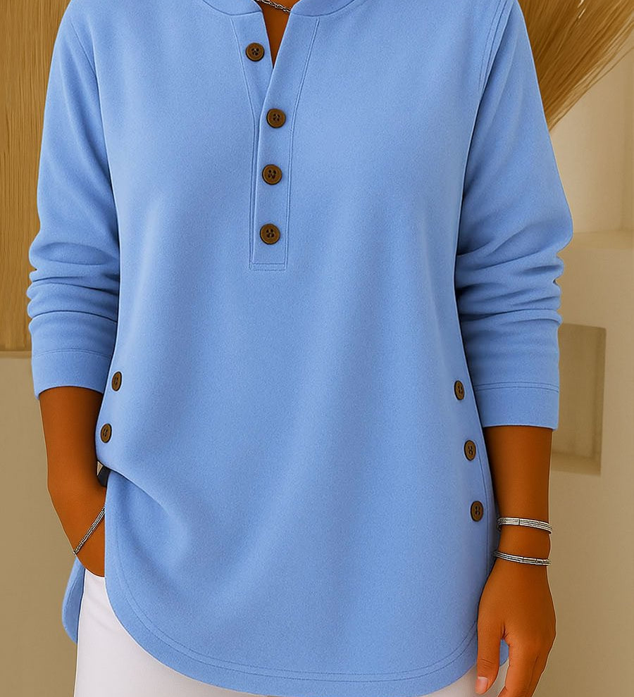 Carla | Minkšta megztinė su ilgomis rankovėmis