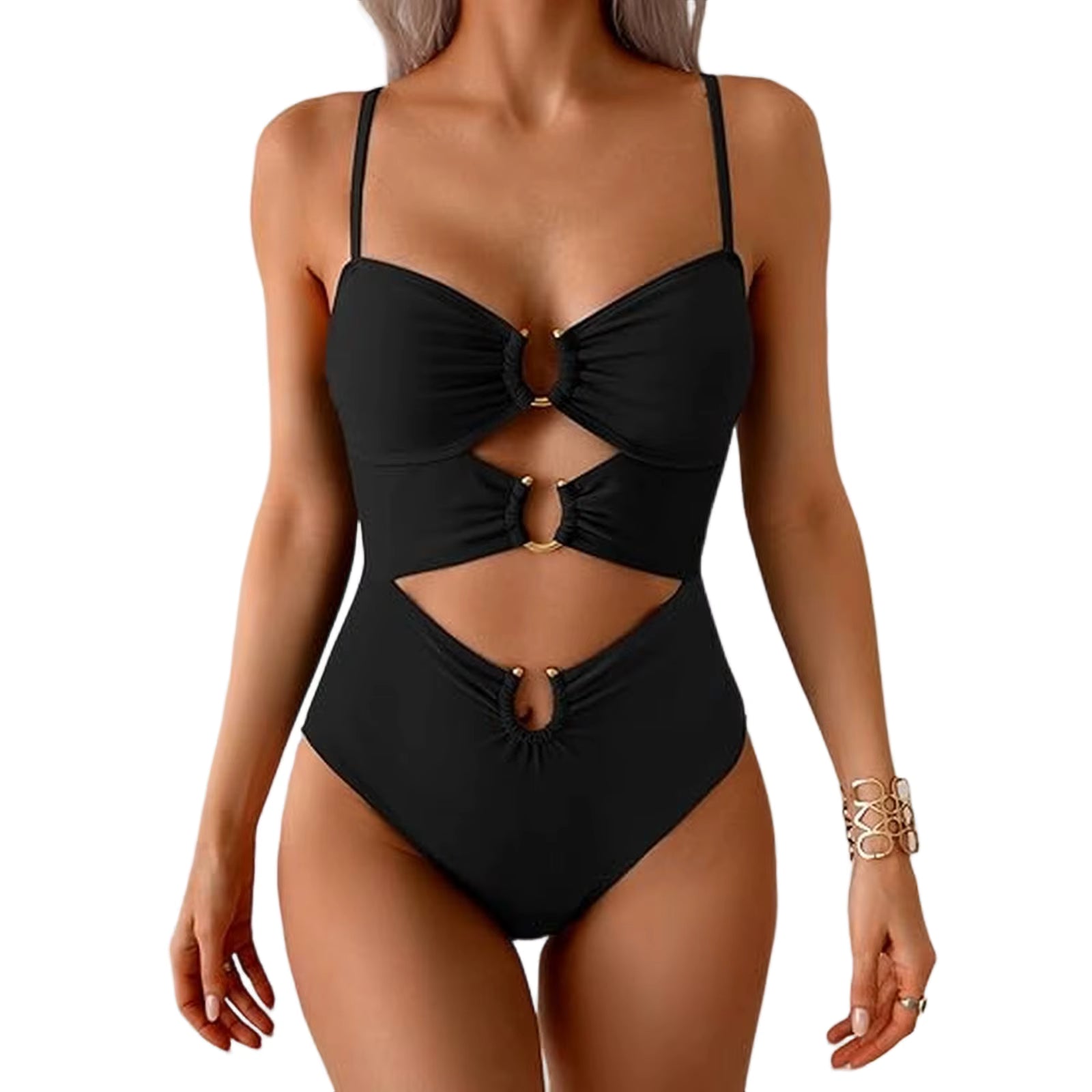 Sterre | Vienagabalis Maudymosi Kostiumelis su Cut-Out