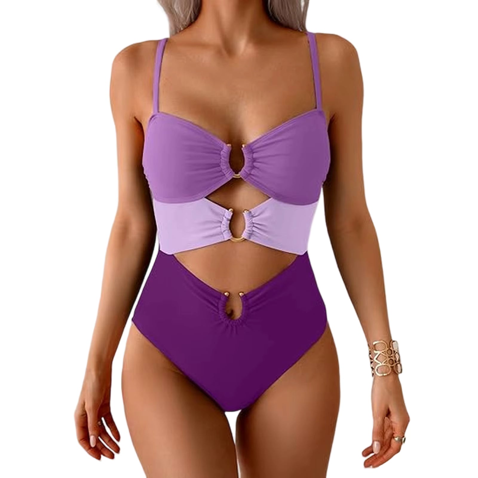 Sterre | Vienagabalis Maudymosi Kostiumelis su Cut-Out