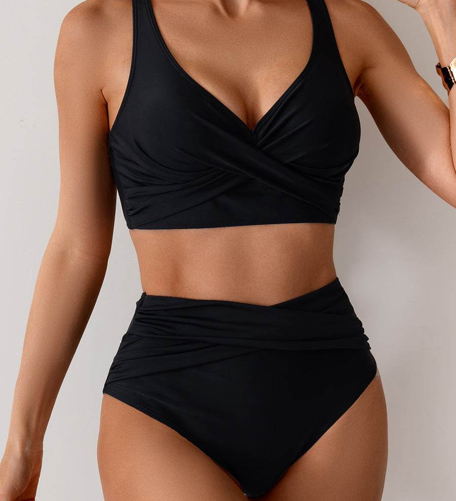 Jasmijn | Aukšto Liemens Bikinis su Sukta Detalė