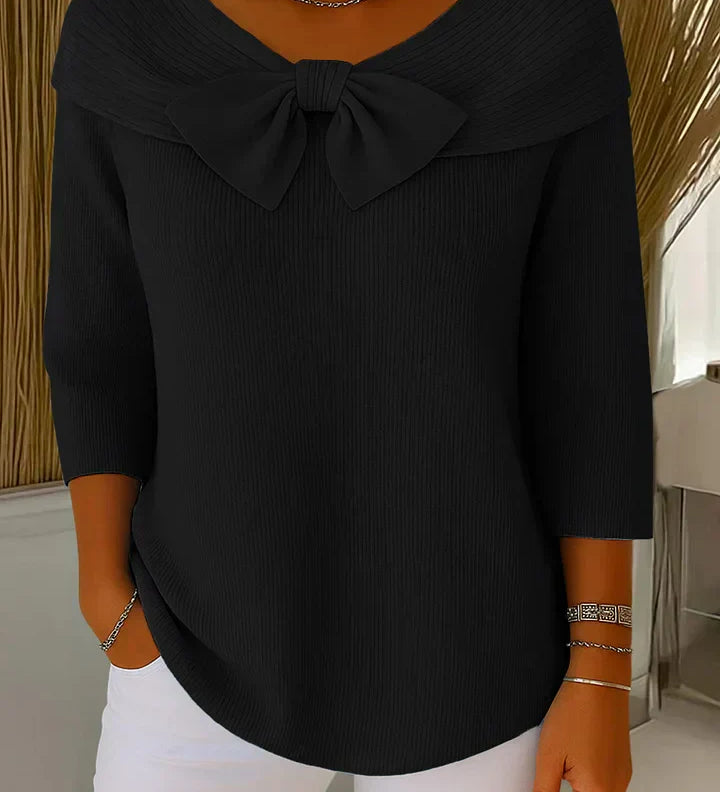 Clara | Elegantiška Megztinė su Lankeliu Iš Minkštos Medžiagos