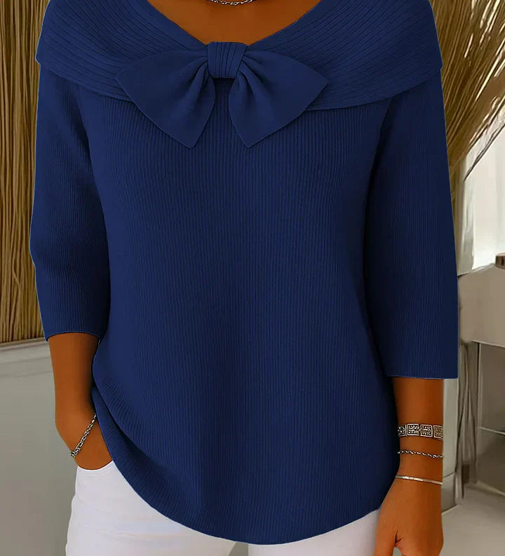 Clara | Elegantiška Megztinė su Lankeliu Iš Minkštos Medžiagos