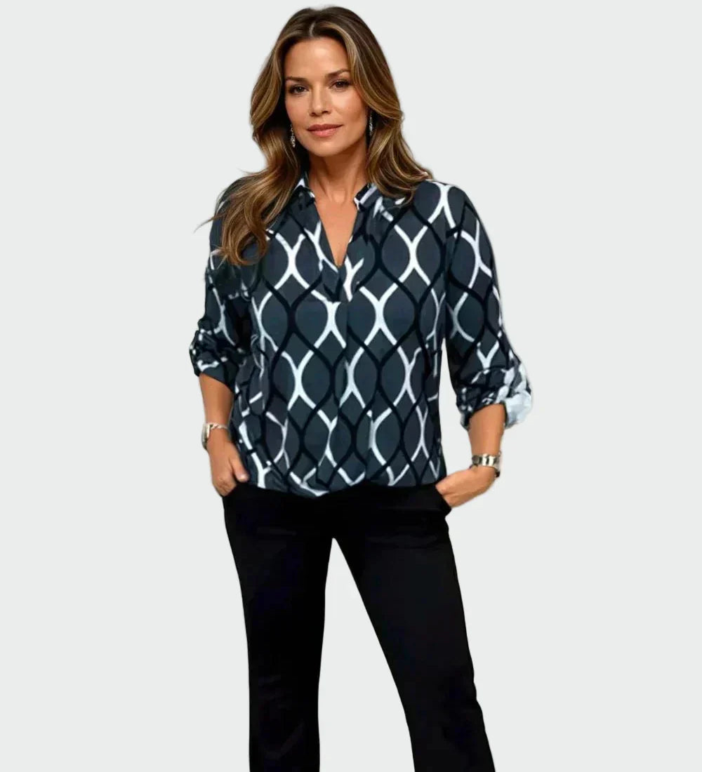 Kenna - Klasikiniai elegantiški marškinėliai