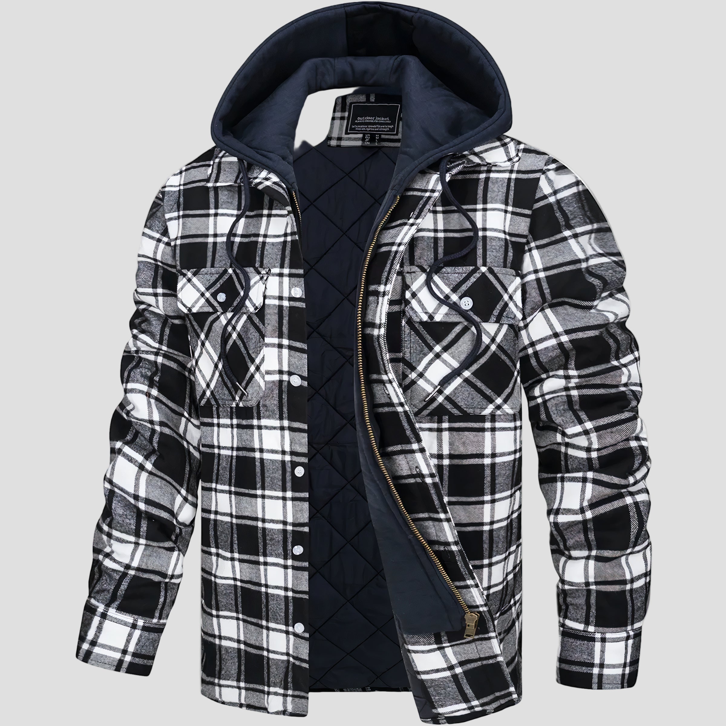 Rokas - Karinė striukė su užtrauktuku